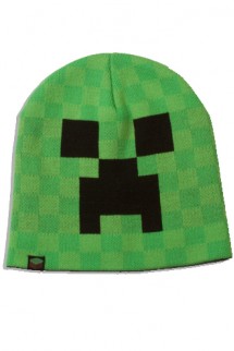 Minecraft Creeper Face Beanie