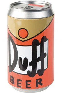 Huchas Duff Cerveza Los Simpsons