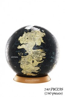 Game of Thrones - 3D Globe Puzzle Unknown World 