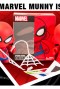 Kidrobot x Marvel Spiderman MUNNY Superhero Toy 4-Inch Artist: You! 