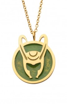 Loki - Helmet Pendant with chain