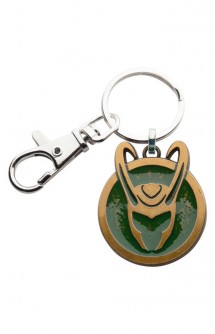 Loki - Helmet Metal Keychain 