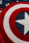 Loungefly - Marvel -  Mini Mochila Capitán América 80 Aniversario Escudo Floral