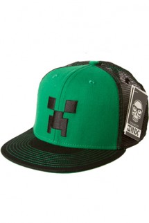 Minecraft Gorra plana Creeper