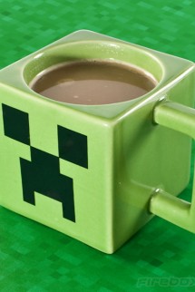 Minecraft Taza Creeper Face