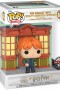 Pop! Deluxe: Harry Potter - Ron w/ Diagon Alley Quidditch Supplies Ex