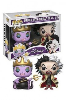 Pop! Disney: Ursula y Cruella de Vil Pack 2