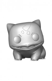 Pop! Games: Pokemon - Bulbasaur Silver 10" Ex