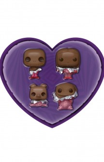Pop! The Nightmare Before Christmas (Chocolate) - 4 Pack Valentine's Pocket Box