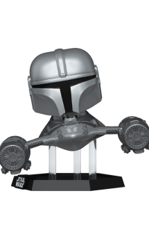 Pop! Ride DLX: The Mandalorian  in N-1 Starfighter w/ R5-D4