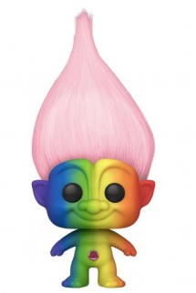 Pop! Trolls classic - Rainbow Troll w/pink hair WONDERCON20