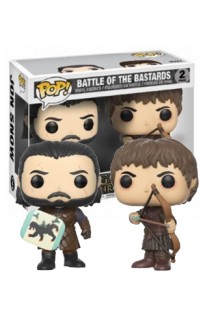 Pop! TV: Game of Thrones - Pack Jon Snow and Ramsay Bolton