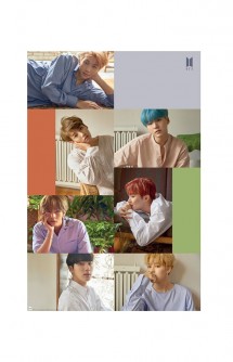 Poster BTS - Montaje de grupo