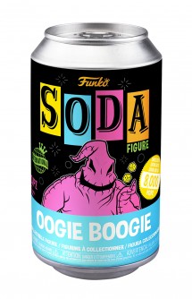 Vinyl Funko Soda: The Nightmare Before Christmas - Oogie (Blacklight)